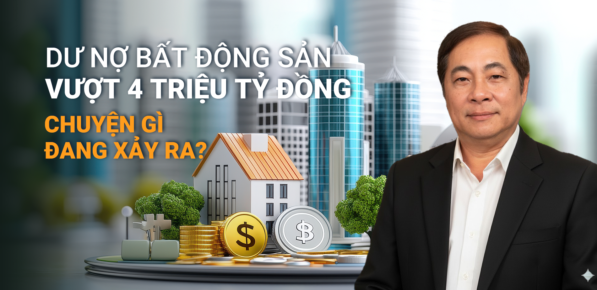 Hơn 4 Triệu Tỷ Đồng Tín Dụng Đang “Nằm” Trong Bất Động Sản: Chuyện Gì Có Thể Xảy Ra?- Ảnh 3. 6 Đồng Tín Dụng Mới Tạo Ra 1 Đồng Tăng Trưởng Bất Động Sản, Ts.đinh Thế Hiển: