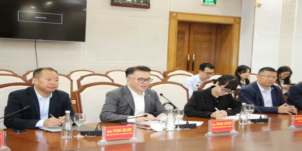 Tập đoàn Trung Quốc tạo 8.000 việc làm tại Việt Nam, vừa đề nghị một việc quan trọng- Ảnh 1. Tập đoàn Trung Quốc tạo 8.000 việc làm tại Việt Nam, vừa đề nghị một việc quan trọng- Ảnh 1.