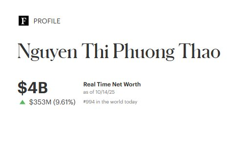 Cổ phiếu VietJet phi như tên lửa, tài sản tỷ phú Nguyễn Thị Phương Thảo cán mốc 4 tỷ USD- Ảnh 3.