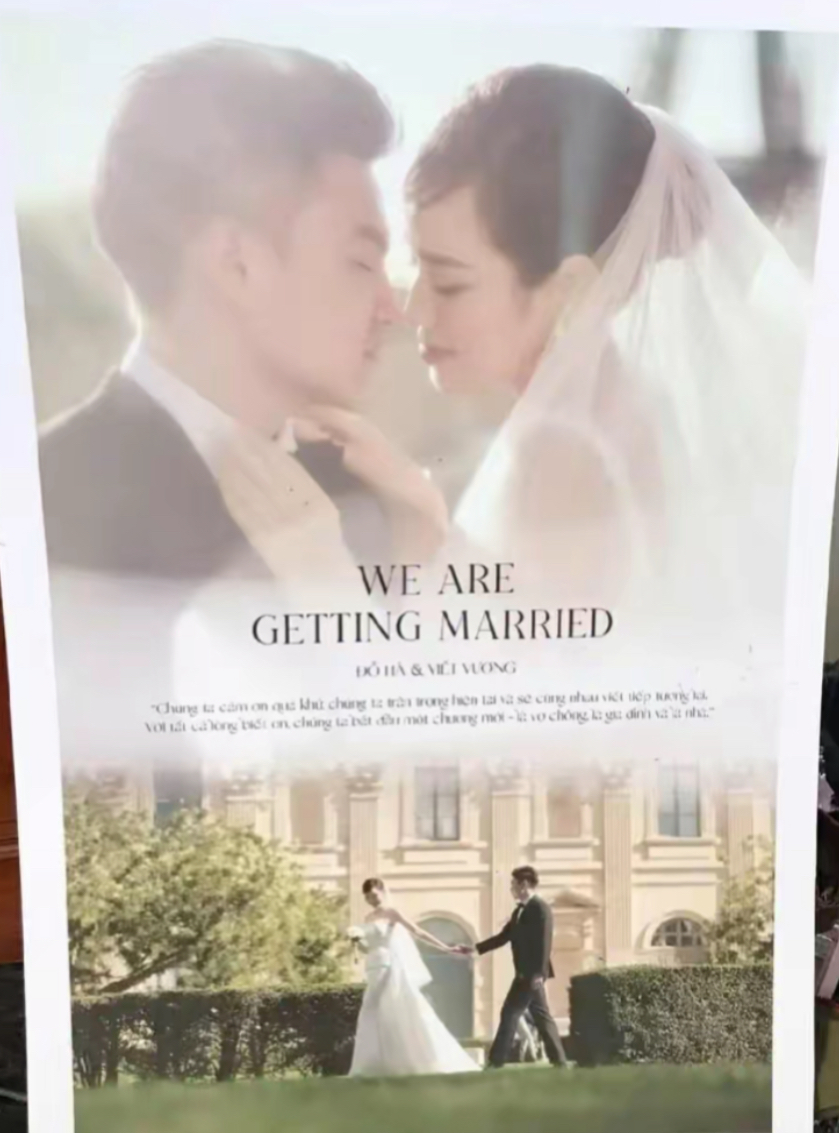 Đám cưới Đỗ Hà và thiếu gia xây dựng: Cô dâu xác nhận tin vui, lần đầu hé lộ ảnh cưới!- Ảnh 3. Đám cưới Đỗ Hà và thiếu gia xây dựng: Cô dâu xác nhận tin vui, lần đầu hé lộ ảnh cưới!- Ảnh 3.