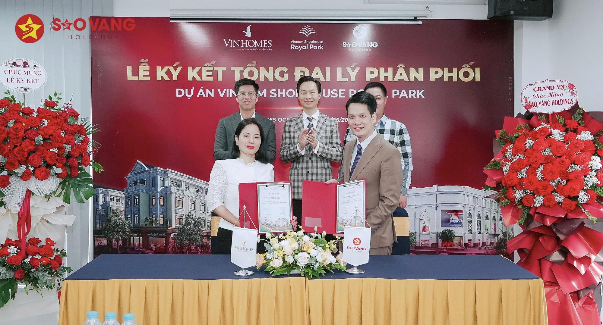 Sao Vàng Holdings – Đại lý chiến lược hạng Vàng của Vinhomes- Ảnh 1. Sao Vàng Holdings – Đại lý chiến lược hạng Vàng của Vinhomes- Ảnh 1.