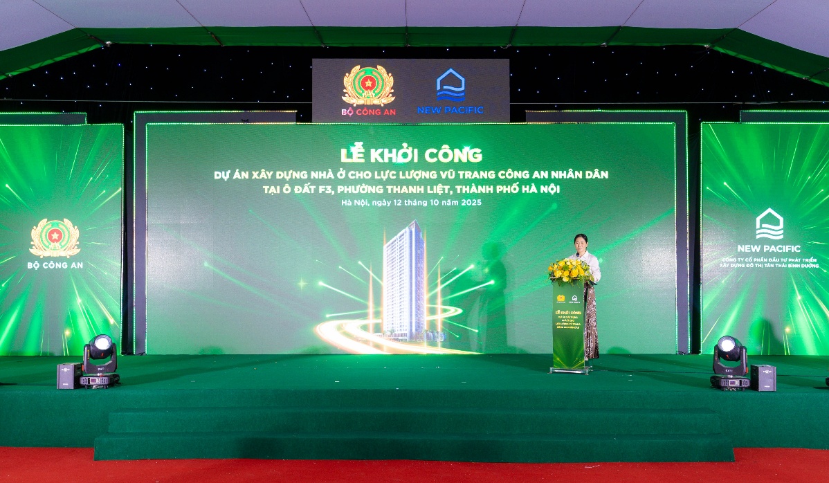 Khởi công dự án nhà ở Công an nhân dân F3 Thanh Liệt- Ảnh 3. Khởi công dự án nhà ở Công an nhân dân F3 Thanh Liệt- Ảnh 3.