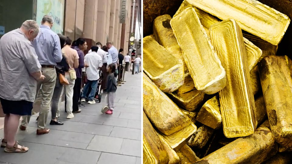 Không chỉ người Việt Nam, người dân của quốc gia này cũng đang xếp hàng dài chờ mua vàng- Ảnh 1.