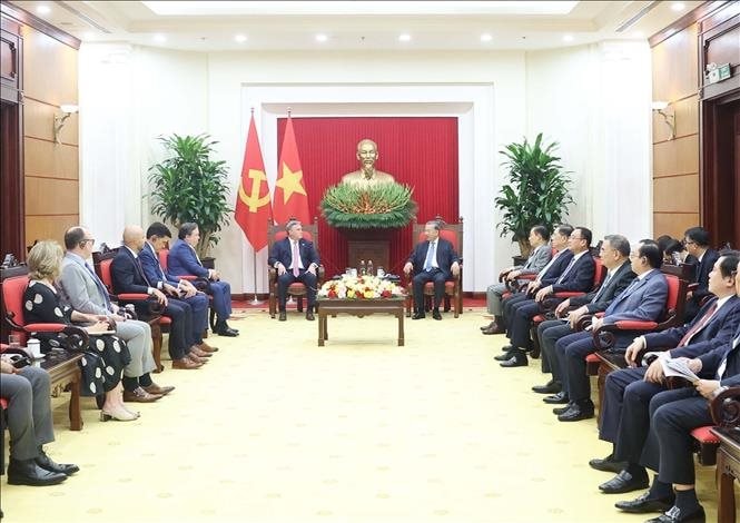 Tổng Bí thư Tô Lâm muốn Tập đoàn Mỹ Murphy Oil đẩy nhanh tốc độ các dự án dầu khí tại Việt Nam- Ảnh 1. Tổng Bí thư Tô Lâm muốn Tập đoàn Mỹ Murphy Oil đẩy nhanh tốc độ các dự án dầu khí tại Việt Nam- Ảnh 1.