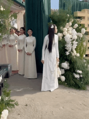 Đám cưới Hoa hậu Đỗ Hà và thiếu gia vào sáng nay: Chú rể chính thức lộ diện, dàn bê tráp có cả Hoa hậu quốc tế!- Ảnh 3. Đám cưới Hoa hậu Đỗ Hà và thiếu gia vào sáng nay: Chú rể chính thức lộ diện, dàn bê tráp có cả Hoa hậu quốc tế!- Ảnh 3.