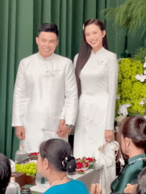 Đám cưới Hoa hậu Đỗ Hà và thiếu gia vào sáng nay: Chú rể chính thức lộ diện, dàn bê tráp có cả Hoa hậu quốc tế!- Ảnh 2. Đám cưới Hoa hậu Đỗ Hà và thiếu gia vào sáng nay: Chú rể chính thức lộ diện, dàn bê tráp có cả Hoa hậu quốc tế!- Ảnh 2.