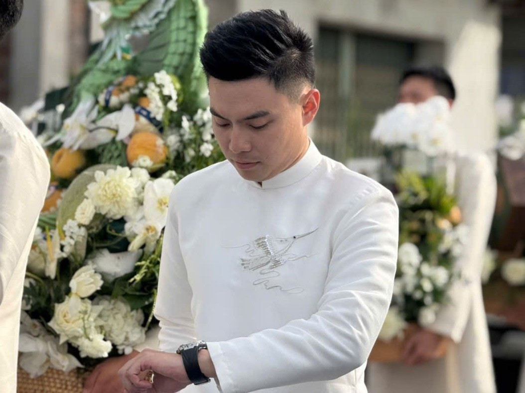 Hình ảnh chồng Đỗ Thị Hà tại lễ ăn hỏi- Ảnh 5.