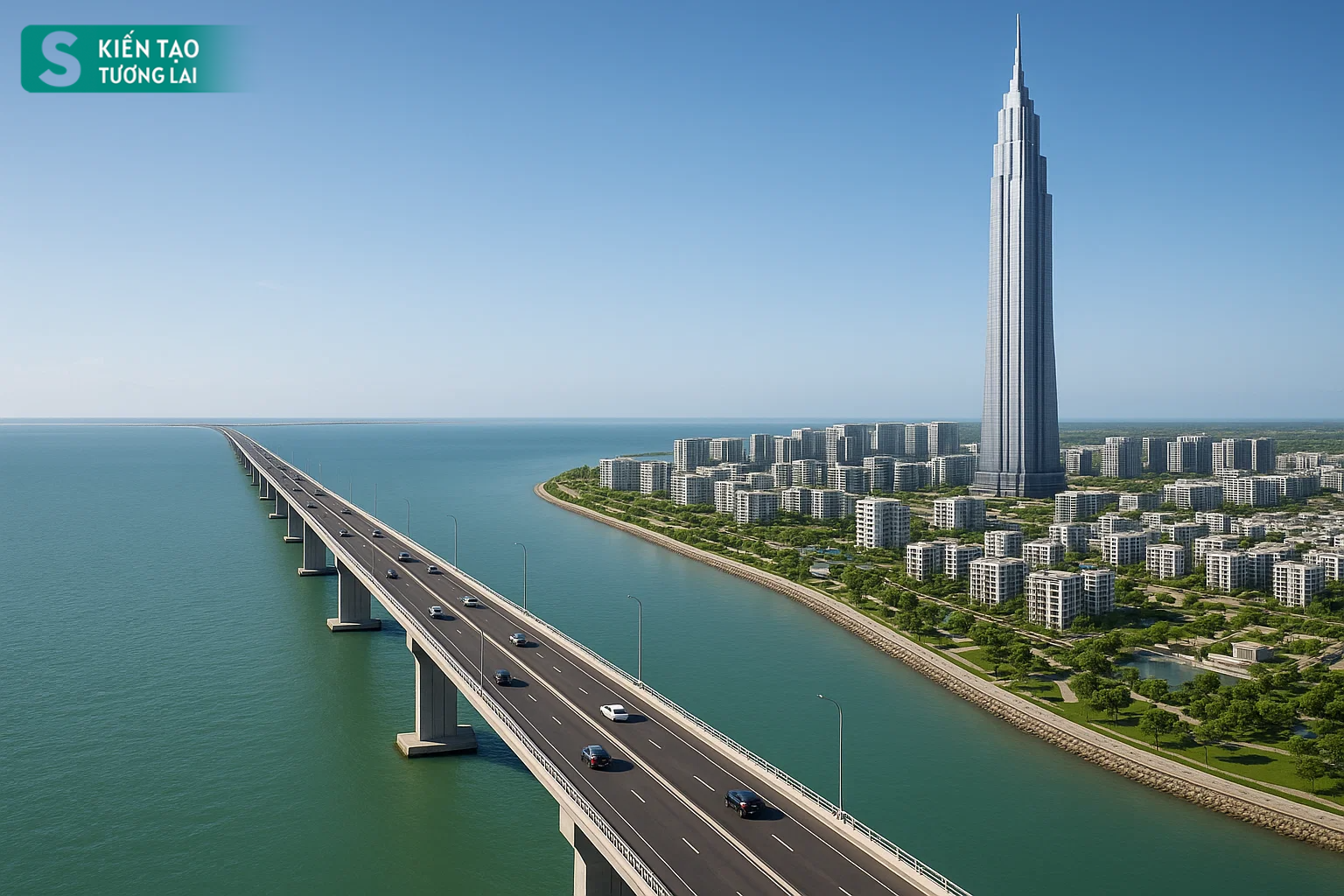 Vingroup muốn xây cầu vượt biển hiện đại nhất Việt Nam, top đầu khu vực: Đưa TP.HCM thành 'con rồng