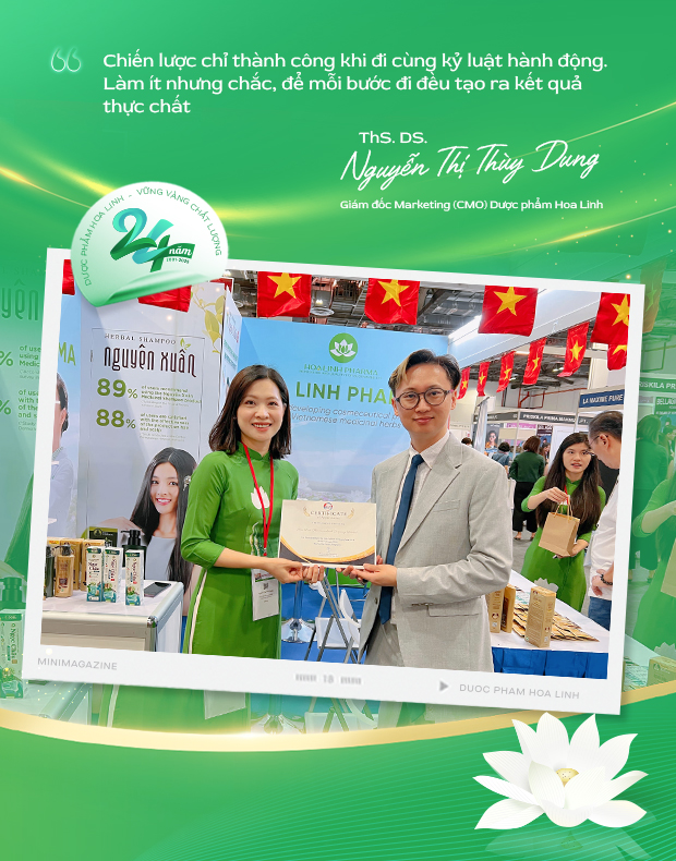 Dược phẩm hoa Linh: “Củng cố năng lực cạnh tranh bền vững” xứng tầm thương hiệu quốc gia- Ảnh 11. Dược phẩm hoa Linh: “Củng cố năng lực cạnh tranh bền vững” xứng tầm thương hiệu quốc gia- Ảnh 11.