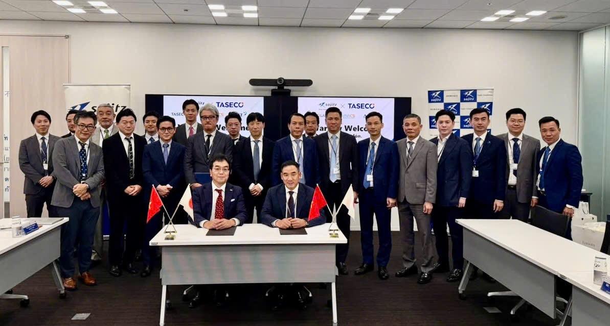 Sau CapitaLand và Sunset, Taseco tiếp tục hợp tác chiến lược với Tập đoàn Sojitz (Nhật Bản)- Ảnh 1. Sau CapitaLand và Sunset, Taseco tiếp tục hợp tác chiến lược với Tập đoàn Sojitz (Nhật Bản)- Ảnh 1.