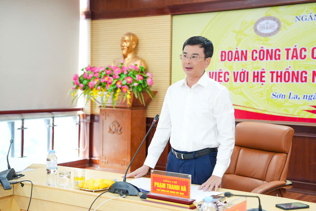 Phó Thống đốc Phạm Thanh Hà làm việc với hệ thống ngân hàng khu vực 3- Ảnh 2. Phó Thống đốc Phạm Thanh Hà làm việc với hệ thống ngân hàng khu vực 3- Ảnh 2.