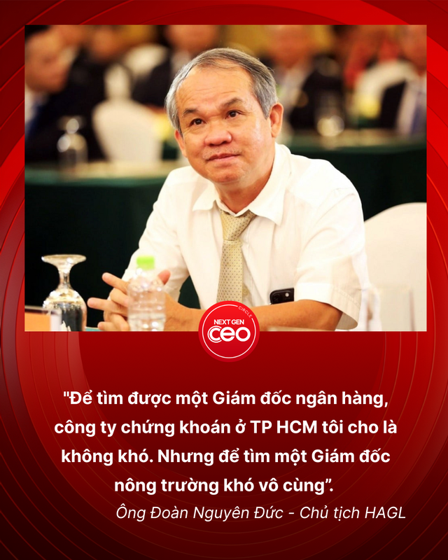 Khát nhân sự ngành nông nghiệp, bầu Đức khẳng định: Khát nhân sự ngành nông nghiệp, bầu Đức khẳng định: