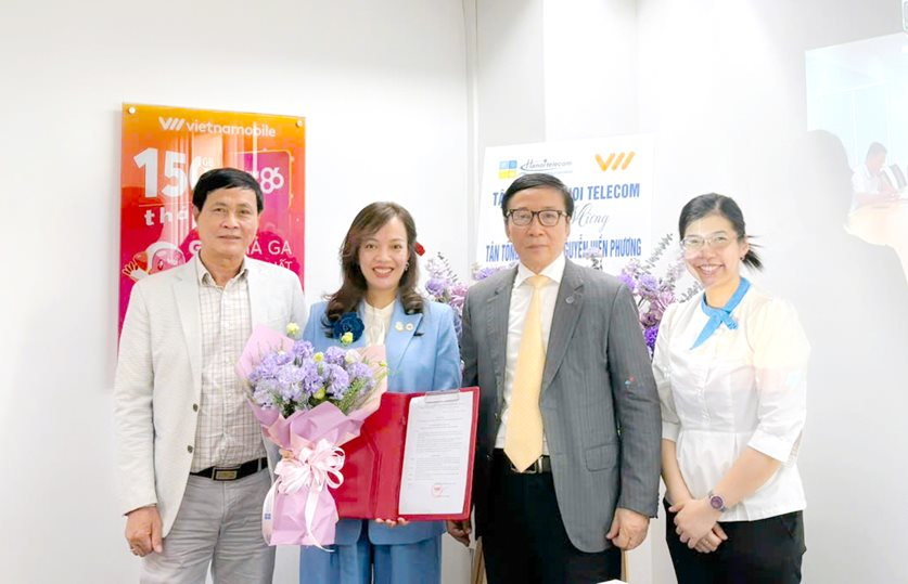 Tiến sĩ Nguyễn Hiền Phương được bổ nhiệm làm Tổng Giám đốc Vietnamobile- Ảnh 1.