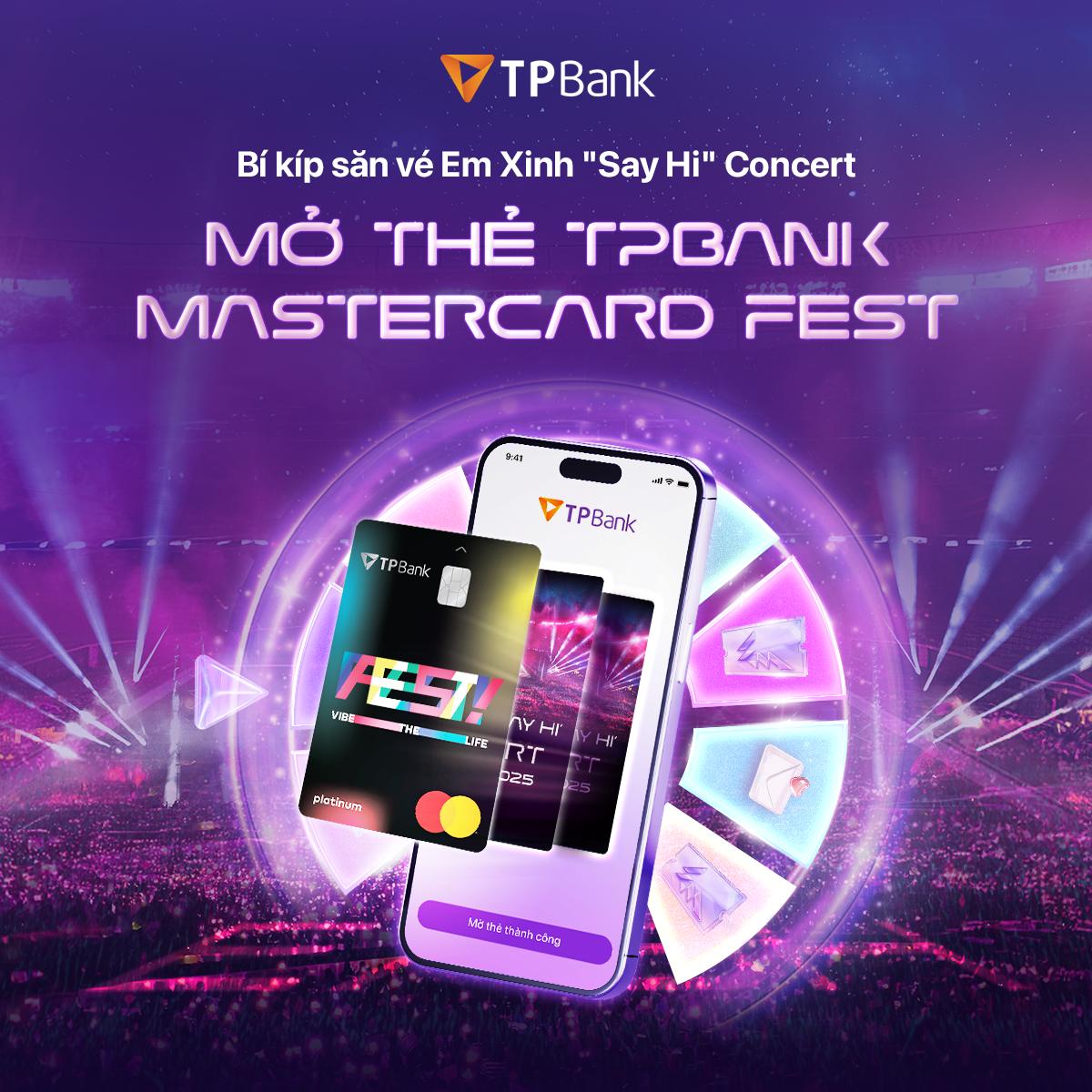 TPBank Mastercard FEST – Tấm thẻ thông hành tới thế giới giải trí đỉnh cao- Ảnh 1. TPBank Mastercard FEST – Tấm thẻ thông hành tới thế giới giải trí đỉnh cao- Ảnh 1.