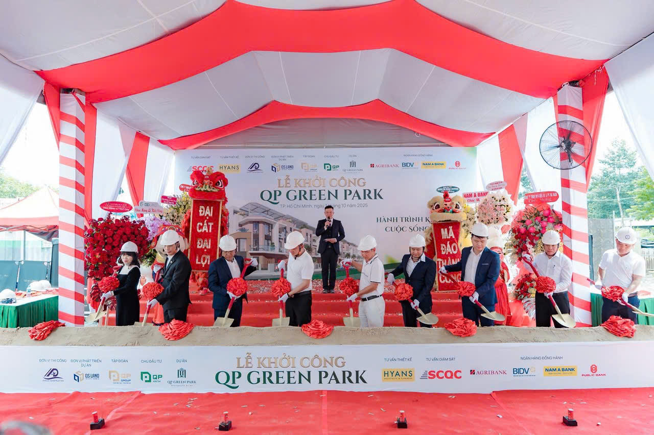 Lễ khởi công QP Green Park: Hành trình …