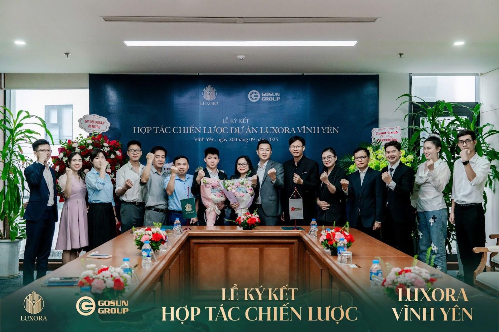 GOSUN ký kết hợp tác chiến lược phát triển dự án Luxora Vĩnh Yên- Ảnh 1.