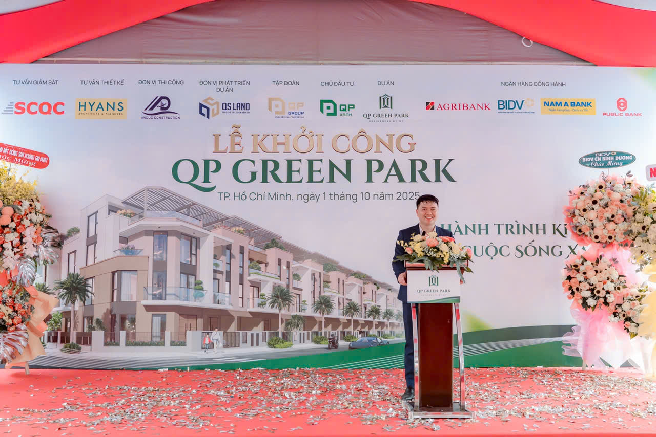 Lễ khởi công QP Green Park: Hành trình khởi tạo cuộc sống xanh- Ảnh 2.