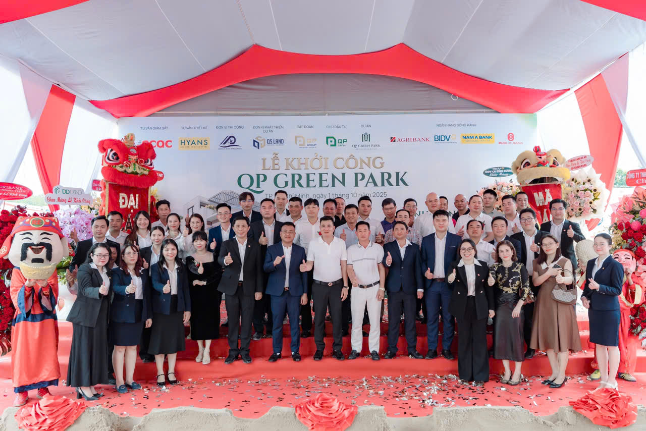 Lễ khởi công QP Green Park: Hành trình khởi tạo cuộc sống xanh- Ảnh 3.