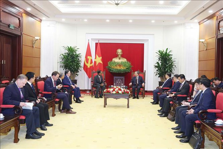 Tổng Bí thư Tô Lâm tiếp Chủ tịch Tập đoàn Marvell toàn cầu- Ảnh 1.