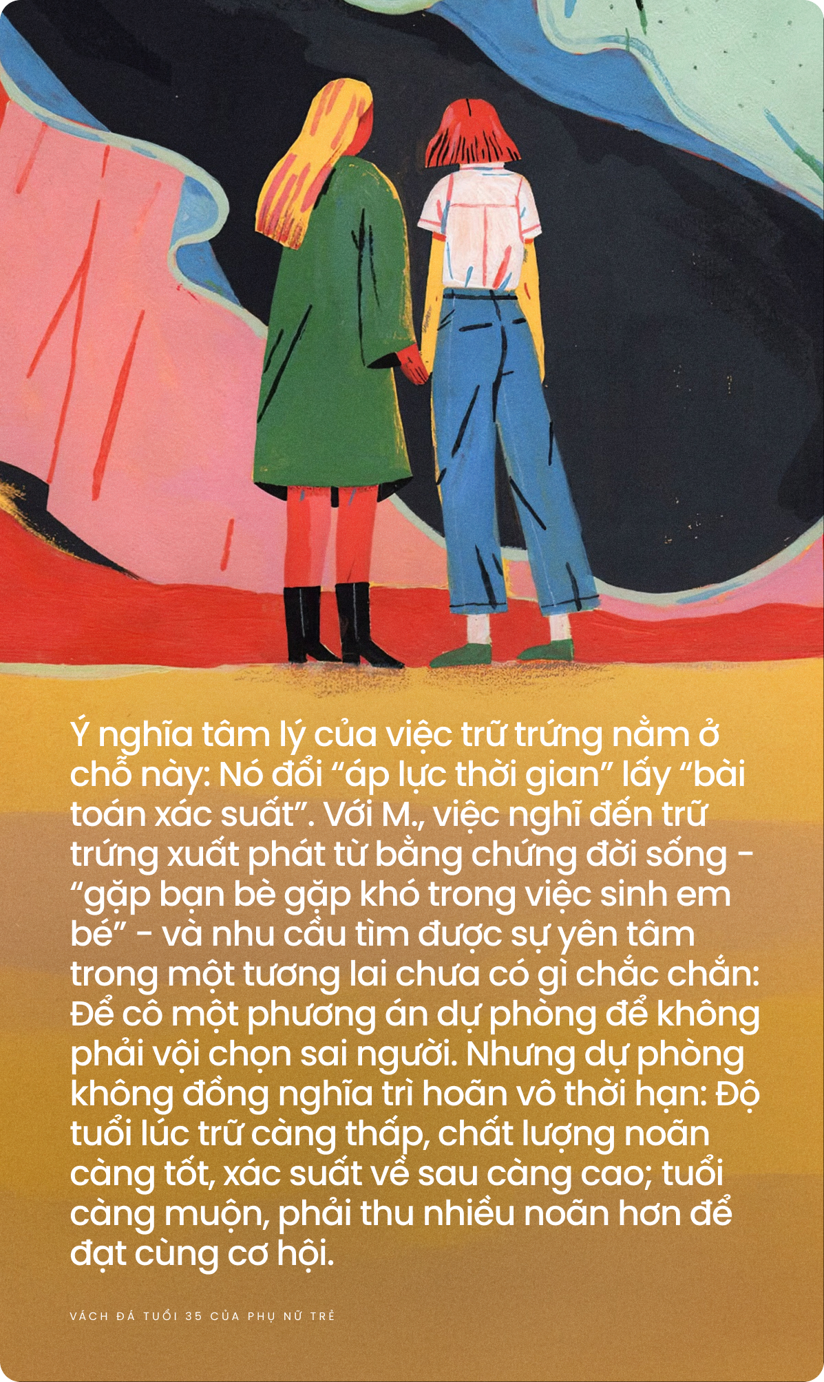 "Hạn chót" của những cô gái sắp cán tuổi 35?- Ảnh 8. "Hạn chót" của những cô gái sắp cán tuổi 35?- Ảnh 8.