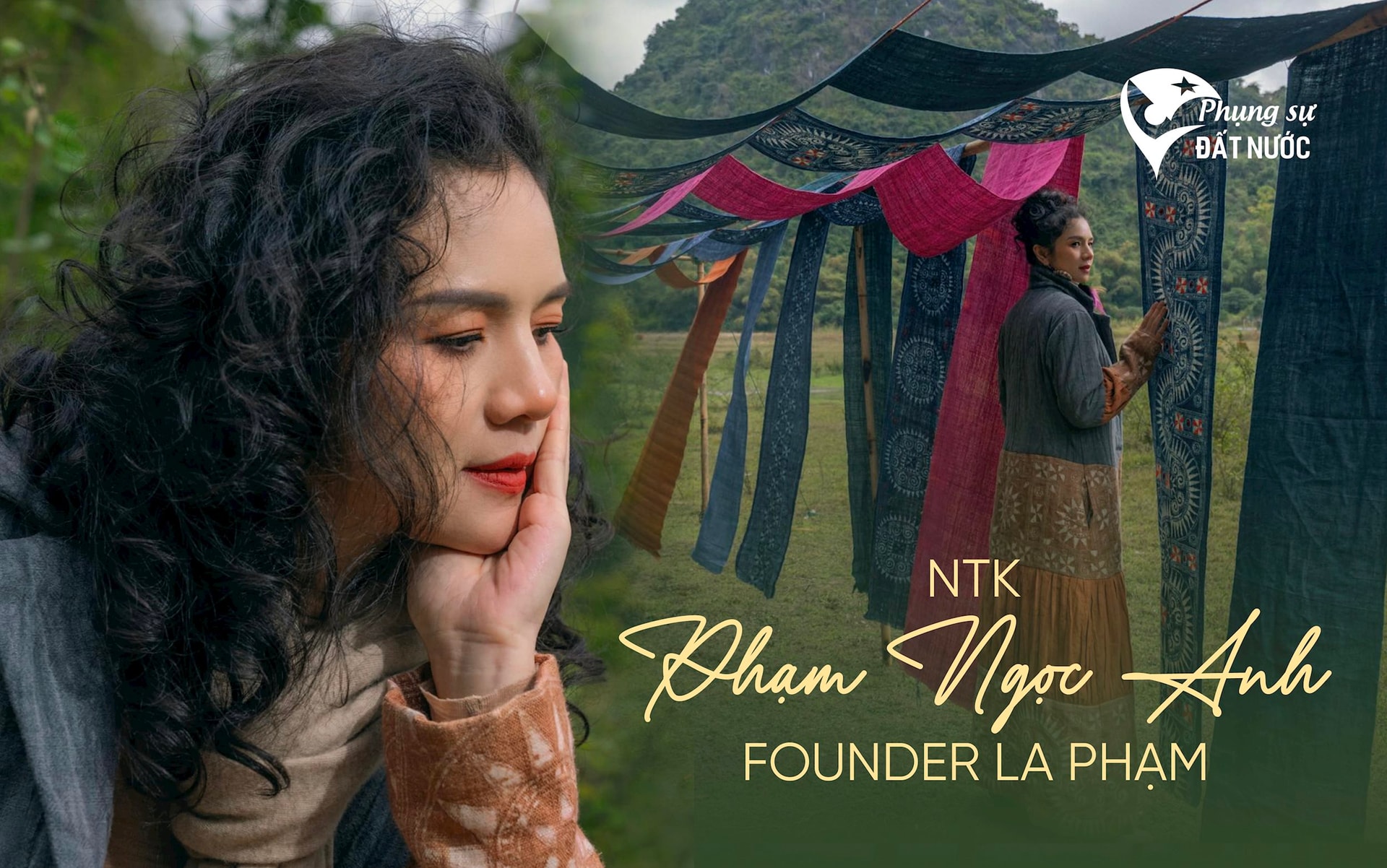 Từ sợi lá dứa, sợi ngô hay vỏ trái cây tưởng chừng như bỏ đi, nhà thiết kế Việt ‘biến hóa’ đưa thời trang dân tộc ra sàn diễn quốc tế- Ảnh 1. Từ sợi lá dứa, sợi ngô hay vỏ trái cây tưởng chừng như bỏ đi, nhà thiết kế Việt ‘biến hóa’ đưa thời trang dân tộc ra sàn diễn quốc tế- Ảnh 1.