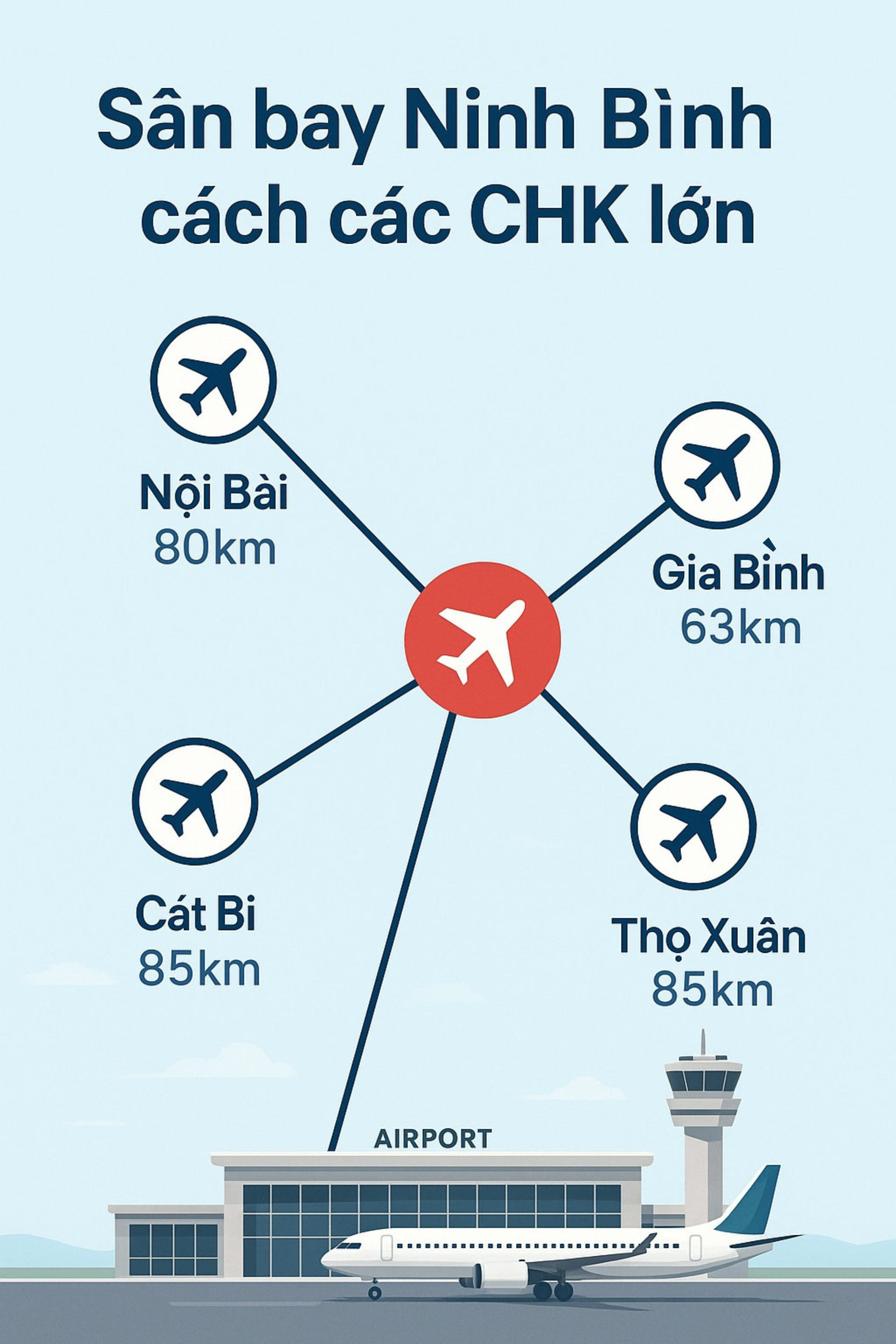 Sân bay mới toanh cách Nội Bài chỉ 80km: Rộng 720ha, trị giá 15.000 tỷ đồng, đón 10 triệu hành khách- Ảnh 1.