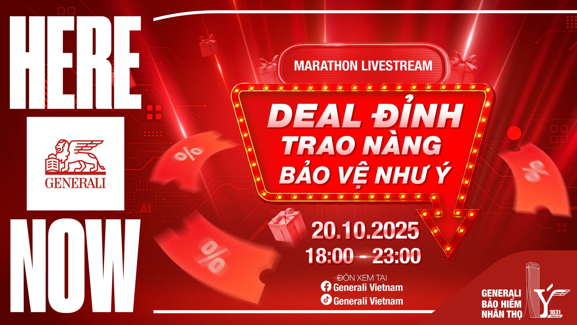 Generali Việt Nam mang đến loạt chương trình ưu đãi tri ân khách hàng ngày 20.10- Ảnh 1. Generali Việt Nam mang đến loạt chương trình ưu đãi tri ân khách hàng ngày 20.10- Ảnh 1.