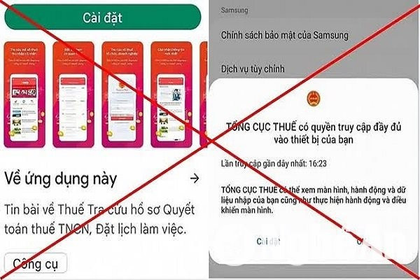 Truy cập “liên kết thuế" giả, một người ở Gia Lai mất hơn 1,28 tỉ đồng- Ảnh 1. Truy cập “liên kết thuế" giả, một người ở Gia Lai mất hơn 1,28 tỉ đồng- Ảnh 1.
