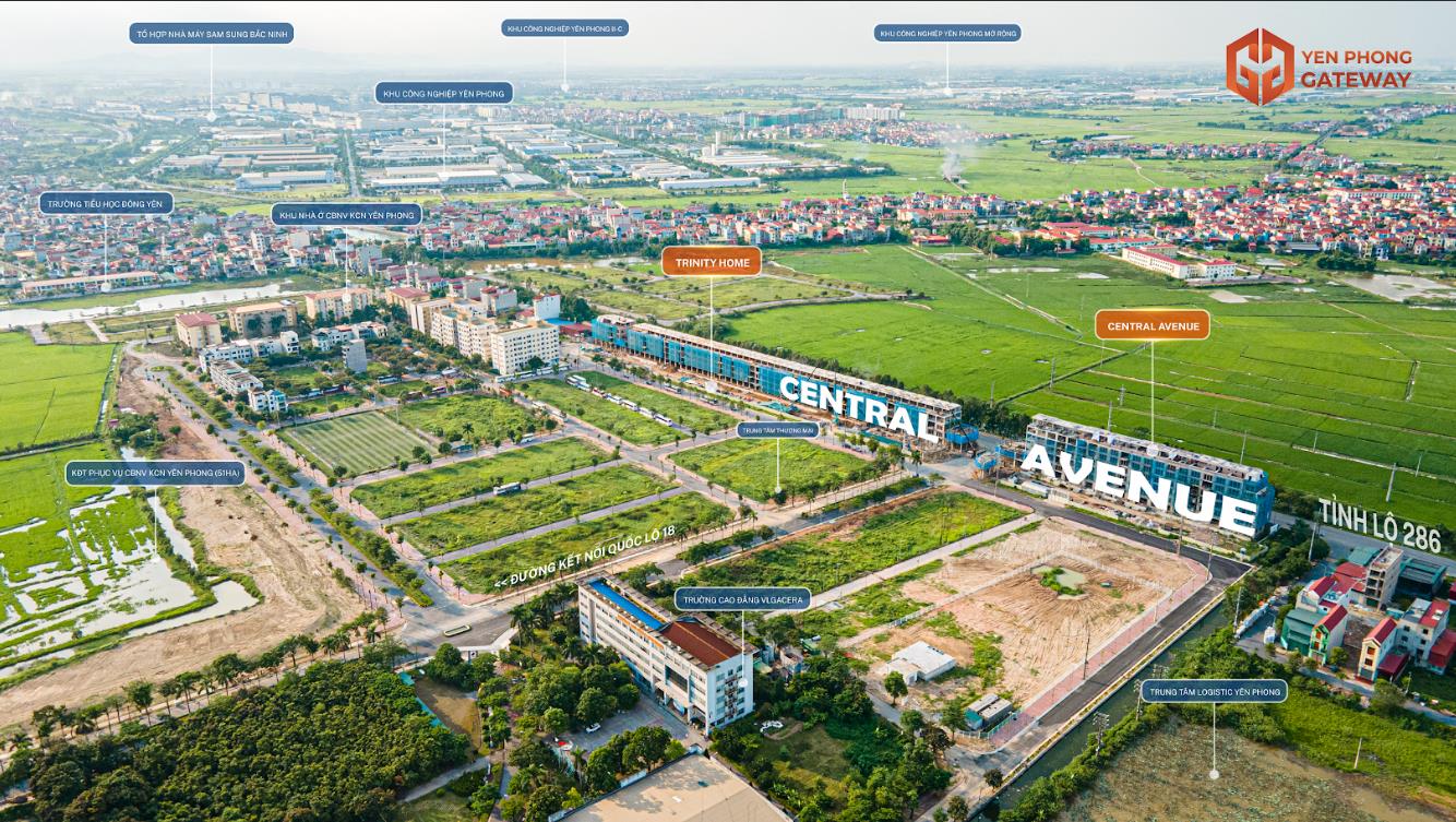 Yên Phong Gateway – Biểu tượng đầu tư mới tại trung tâm Bắc Ninh- Ảnh 1. Yên Phong Gateway – Biểu tượng đầu tư mới tại trung tâm Bắc Ninh- Ảnh 1.