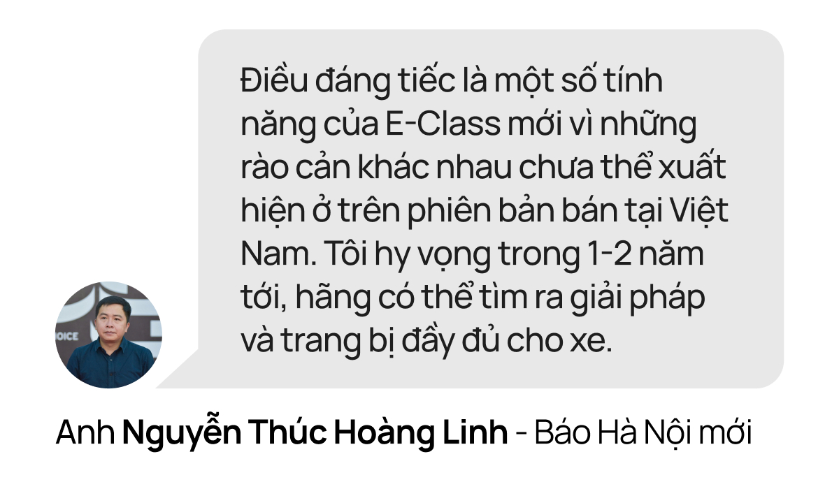 Mercedes-Benz E-Class thêm màn hình ghế phụ: Chuyên gia nói dễ mất tập trung, chủ xe khen vì phục vụ gia đình- Ảnh 26. Mercedes-Benz E-Class thêm màn hình ghế phụ: Chuyên gia nói dễ mất tập trung, chủ xe khen vì phục vụ gia đình- Ảnh 26.