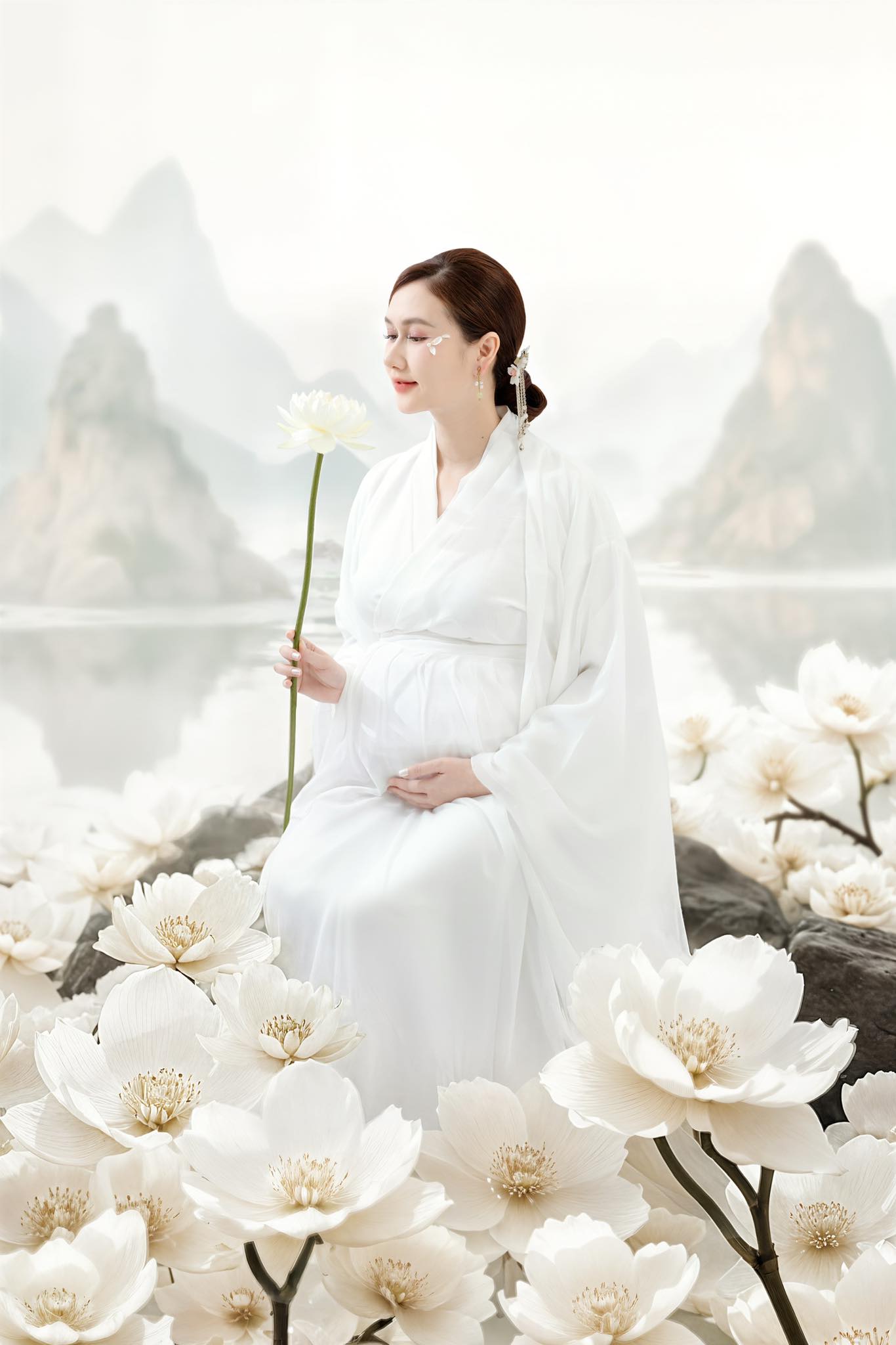 "Mỹ nhân phim giờ vàng VFC" bầu lần 3 với chồng doanh nhân bí ẩn hơn 11 tuổi?- Ảnh 2. "Mỹ nhân phim giờ vàng VFC" bầu lần 3 với chồng doanh nhân bí ẩn hơn 11 tuổi?- Ảnh 2.