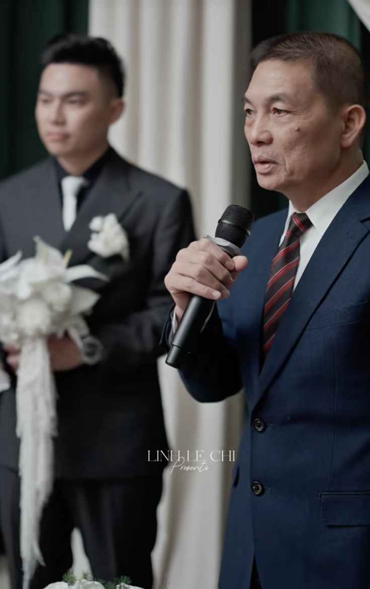 Phong thái bố chồng chủ tịch tập đoàn nghìn tỷ của Đỗ Hà được khen “hiếm có”- Ảnh 3. Phong thái bố chồng chủ tịch tập đoàn nghìn tỷ của Đỗ Hà được khen “hiếm có”- Ảnh 3.