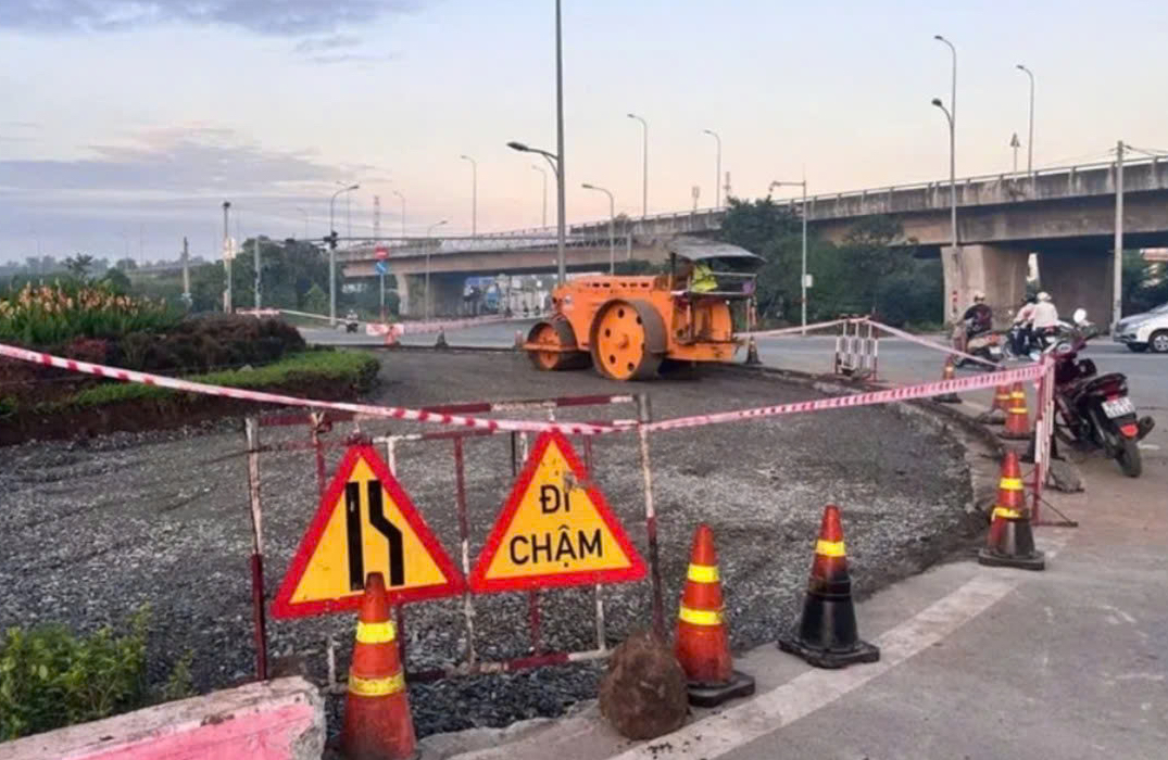 TP HCM: Từ hôm nay, người dân lưu thông qua vòng xoay Mỹ Thủy cần lưu ý- Ảnh 1.