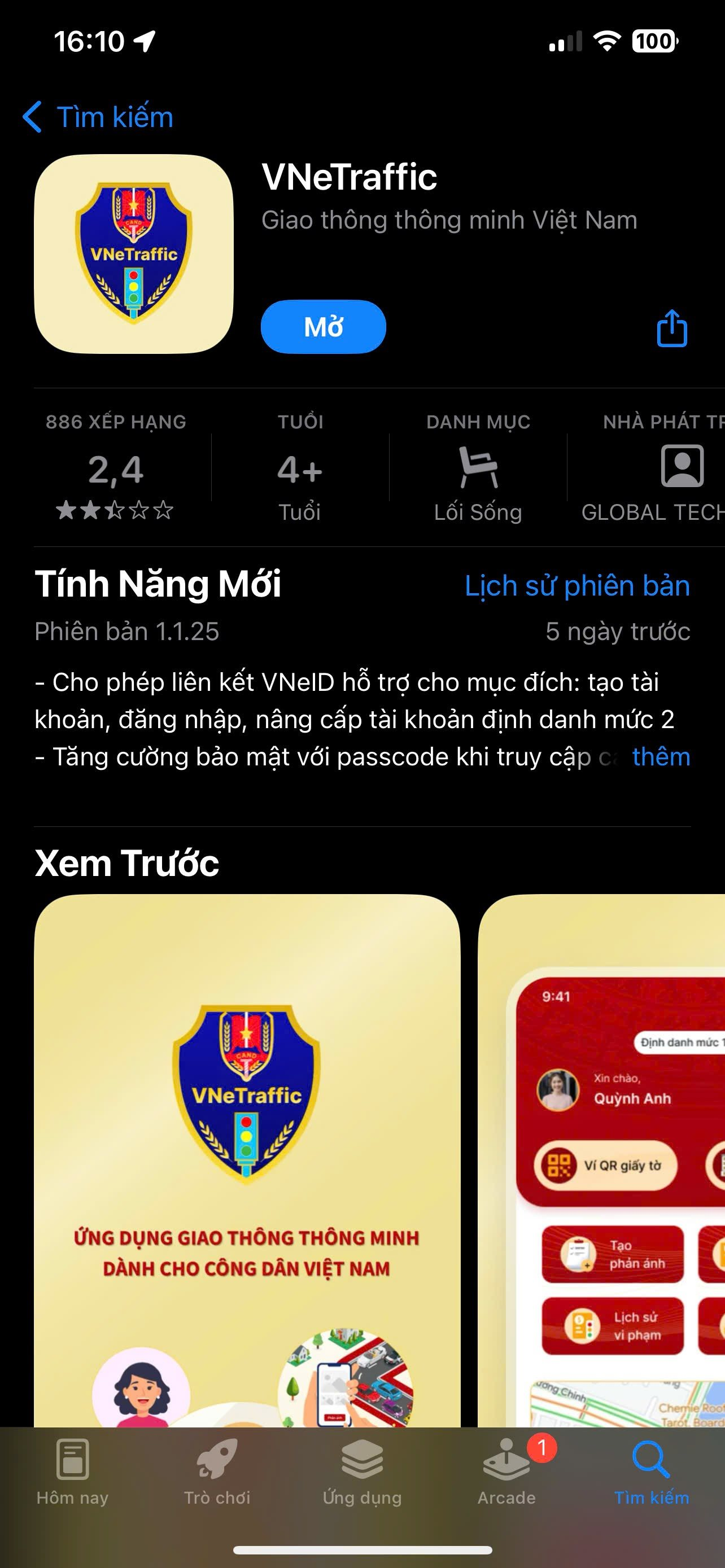 Ứng dụng VNeTraffic có thay đổi mới, người dân cập nhật ngay kẻo mất quyền lợi- Ảnh 1.