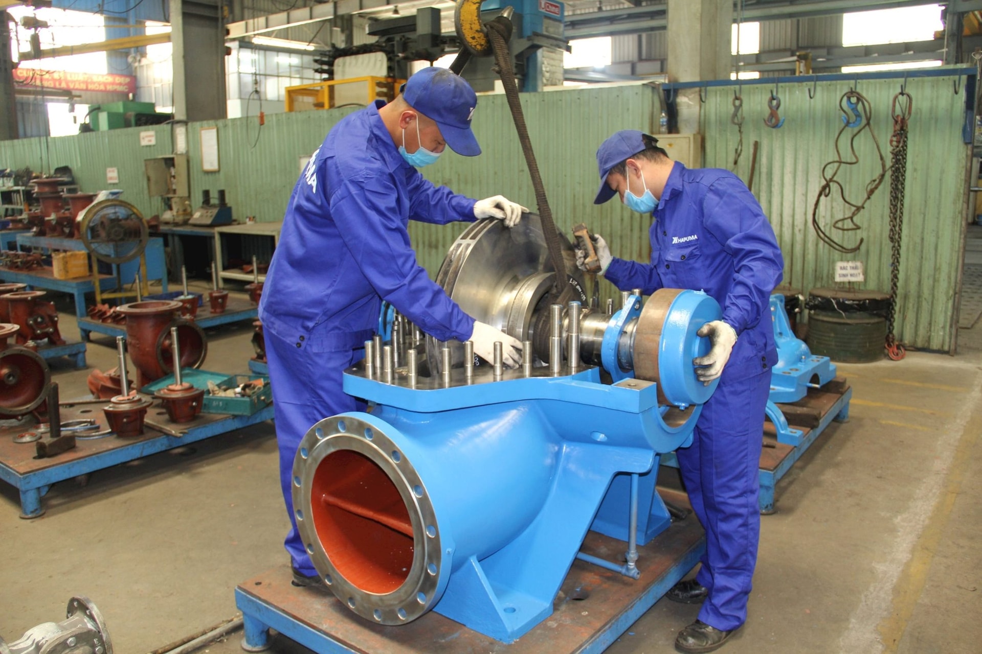 Doanh nghiệp chế tạo bơm lớn nhất Việt Nam chuẩn bị phát hành cổ phiếu thưởng tỷ lệ 50%- Ảnh 1.