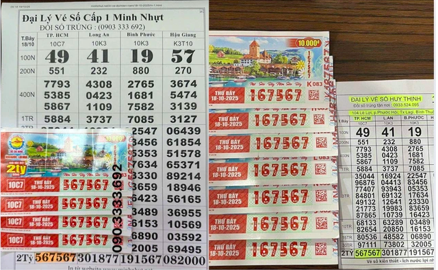 Dãy số đẹp 567567 vừa trúng độc đắc: Tổng giải thưởng khiến nhiều người bất ngờ- Ảnh 1. Dãy số đẹp 567567 vừa trúng độc đắc: Tổng giải thưởng khiến nhiều người bất ngờ- Ảnh 1.