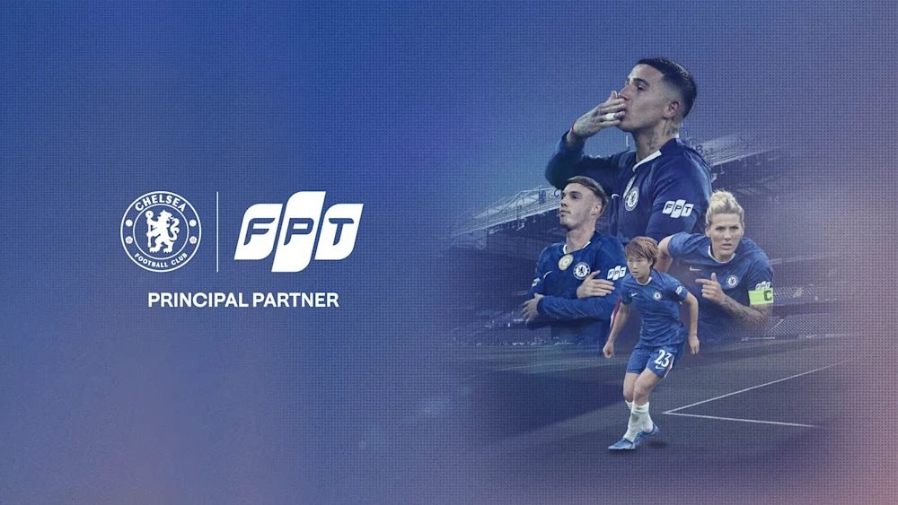 Chính thức: Logo FPT sẽ xuất hiện trên áo đấu của Chelsea mùa giải 2025/26- Ảnh 1.