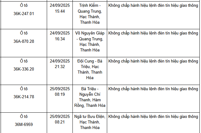 221 xe có biển số sau nhanh chóng nộp phạt nguội theo Nghị định 168: Vi phạm cùng 1 lỗi có mức phạt lên tới 20 triệu đồng- Ảnh 2.