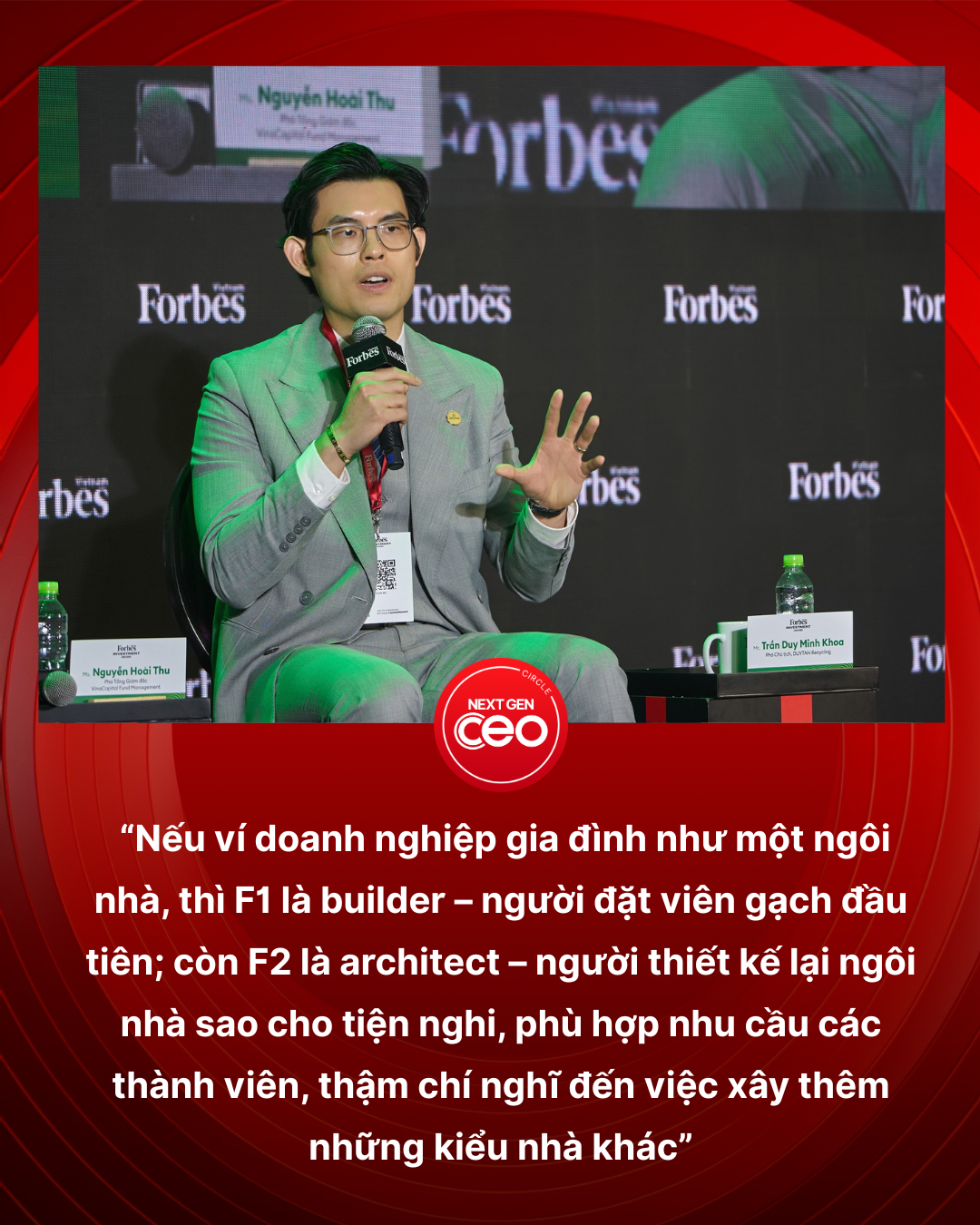 Thiếu gia Nhựa Duy Tân: Thế hệ F1 làm việc để thoát nghèo, F2 làm việc vì nhớ khó khăn của cha mẹ, nhưng F3 sống sung túc, nhiều lựa chọn nên dễ lạc hướng- Ảnh 1. Thiếu gia Nhựa Duy Tân: Thế hệ F1 làm việc để thoát nghèo, F2 làm việc vì nhớ khó khăn của cha mẹ, nhưng F3 sống sung túc, nhiều lựa chọn nên dễ lạc hướng- Ảnh 1.