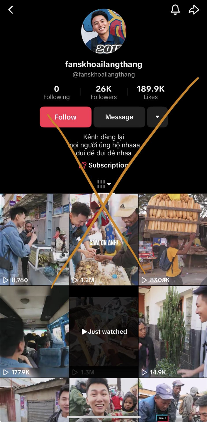 Khoai Lang Thang cảnh báo gấp chuyện lừa đảo- Ảnh 3. Khoai Lang Thang cảnh báo gấp chuyện lừa đảo- Ảnh 3.