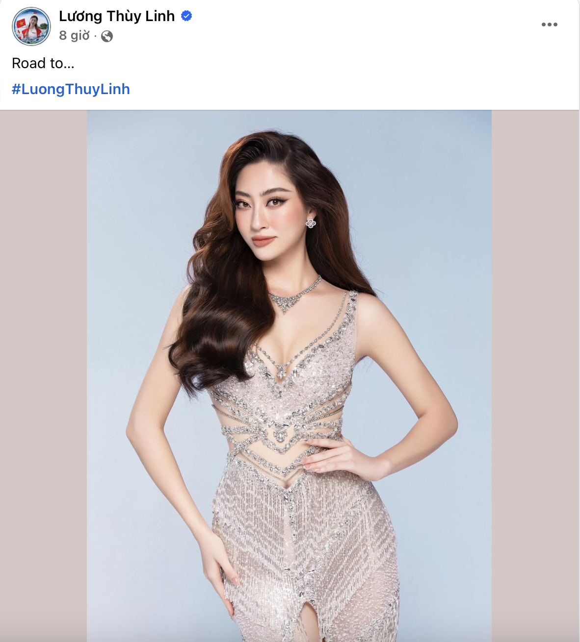 Hương Giang không được cấp phép, Lương Thuỳ Linh thay thế ở Miss Universe?- Ảnh 1.