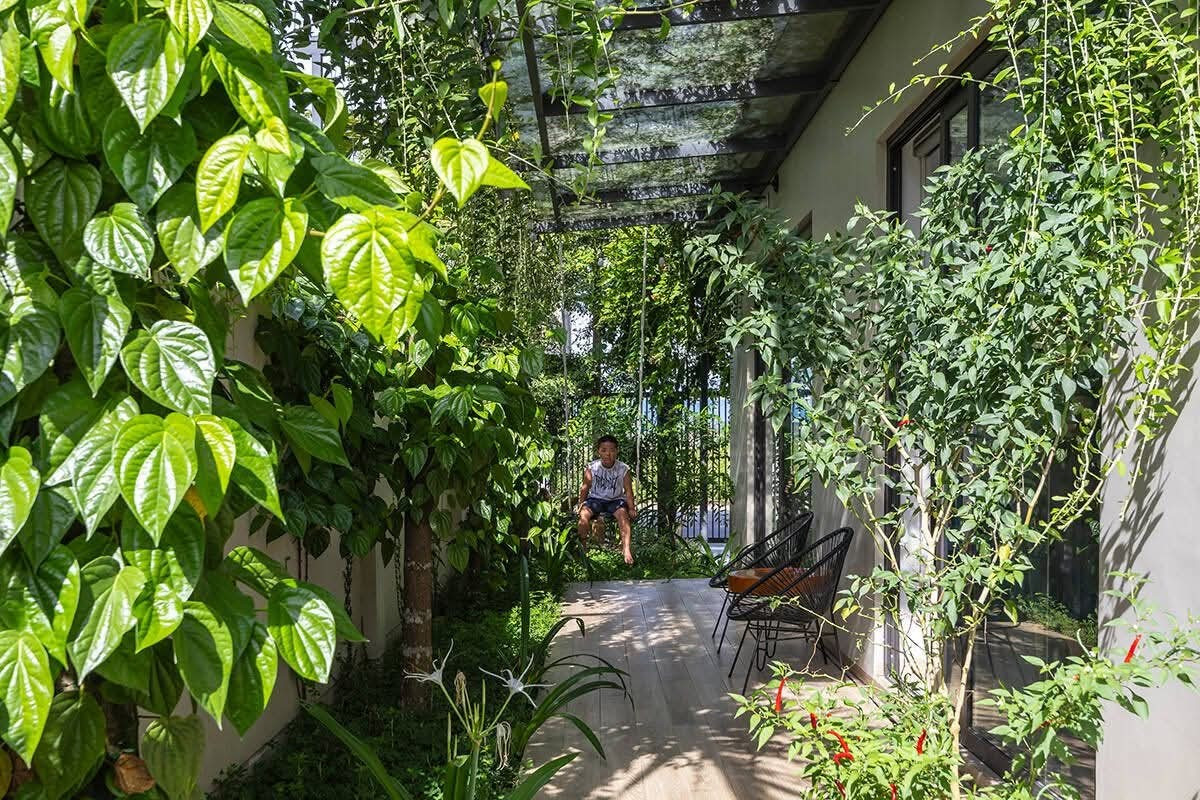 Nhà '1 gian' 130m2 tái hiện nếp sống làng quê- Ảnh 4. Nhà '1 gian' 130m2 tái hiện nếp sống làng quê- Ảnh 4.
