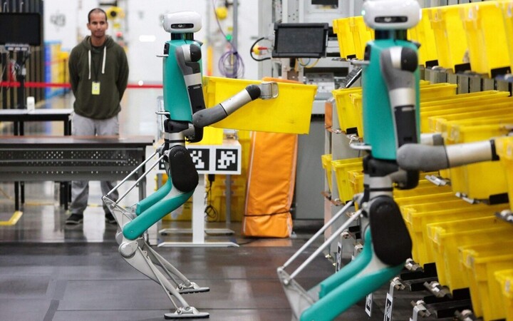 Những robot ‘cướp việc’ của 500.000 nhân sự tại Amazon- Ảnh 1. Những robot ‘cướp việc’ của 500.000 nhân sự tại Amazon- Ảnh 1.