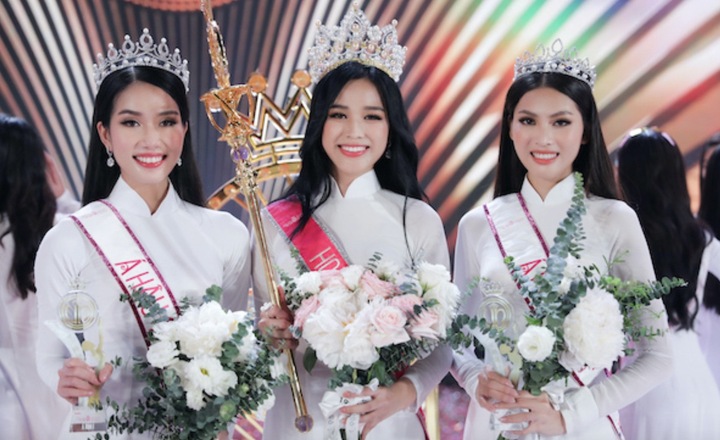 Top 3 Hoa hậu Việt Nam 2020: Người lấy thiếu gia, người an yên bên chồng tiến sĩ- Ảnh 1. Top 3 Hoa hậu Việt Nam 2020: Người lấy thiếu gia, người an yên bên chồng tiến sĩ- Ảnh 1.