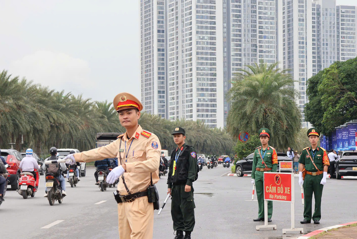 Hà Nội tạm cấm nhiều tuyến đường trong hai ngày 25-26/10- Ảnh 1. Hà Nội tạm cấm nhiều tuyến đường trong hai ngày 25-26/10- Ảnh 1.