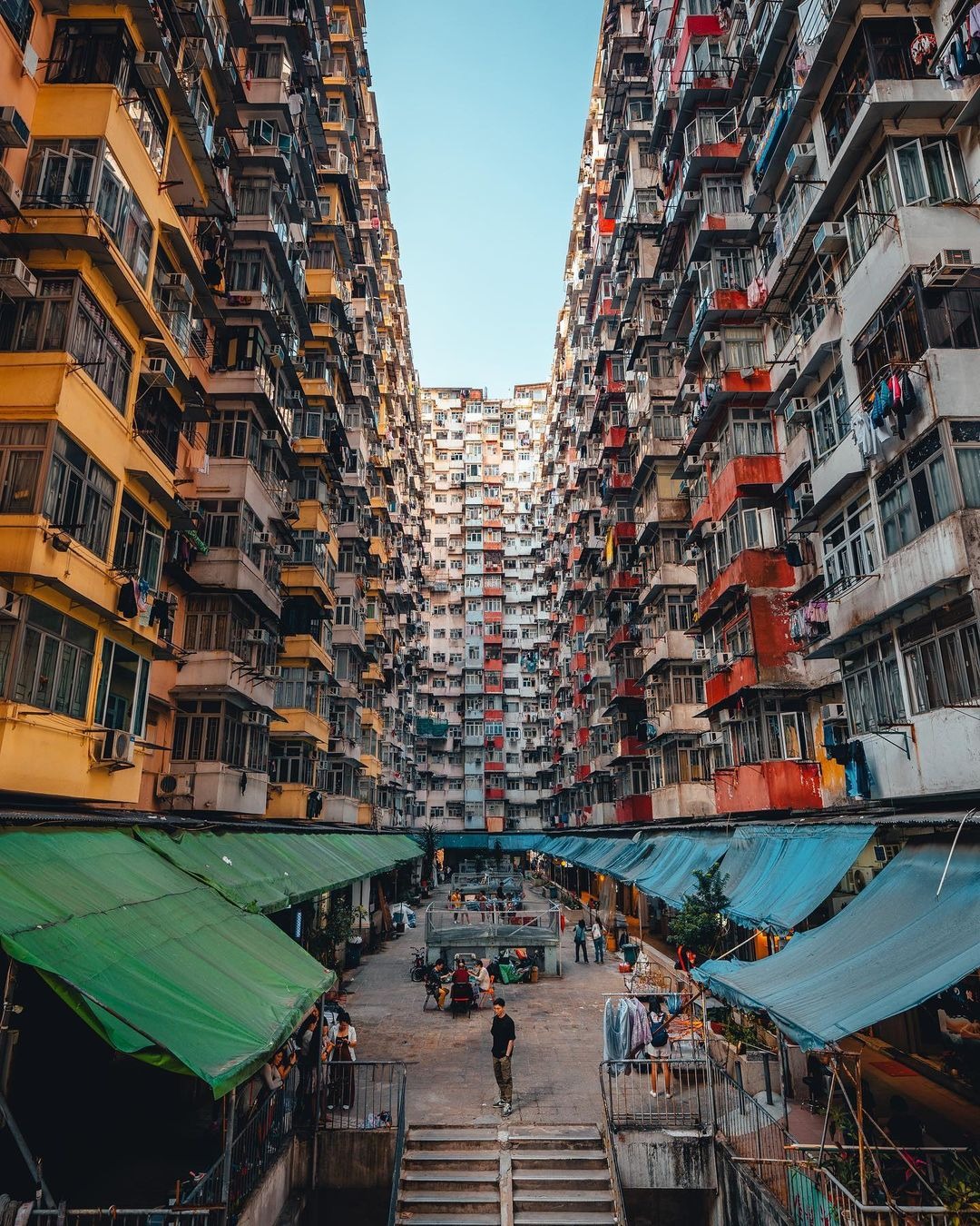 Cận cảnh khu chung cư Cận cảnh khu chung cư