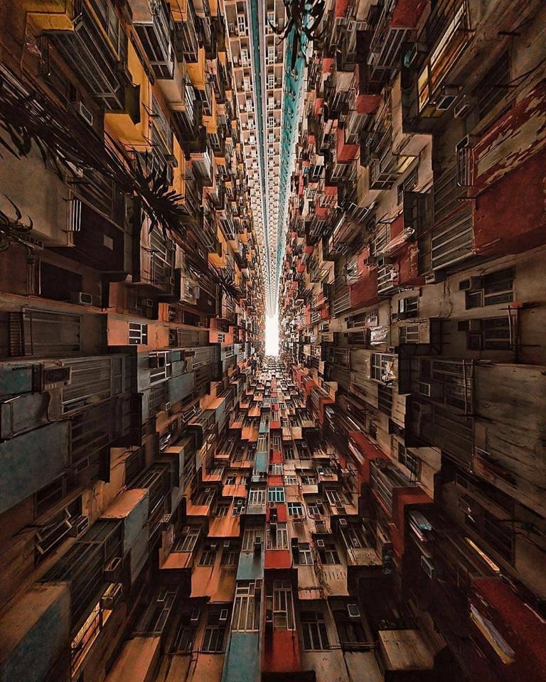 Cận cảnh khu chung cư Cận cảnh khu chung cư