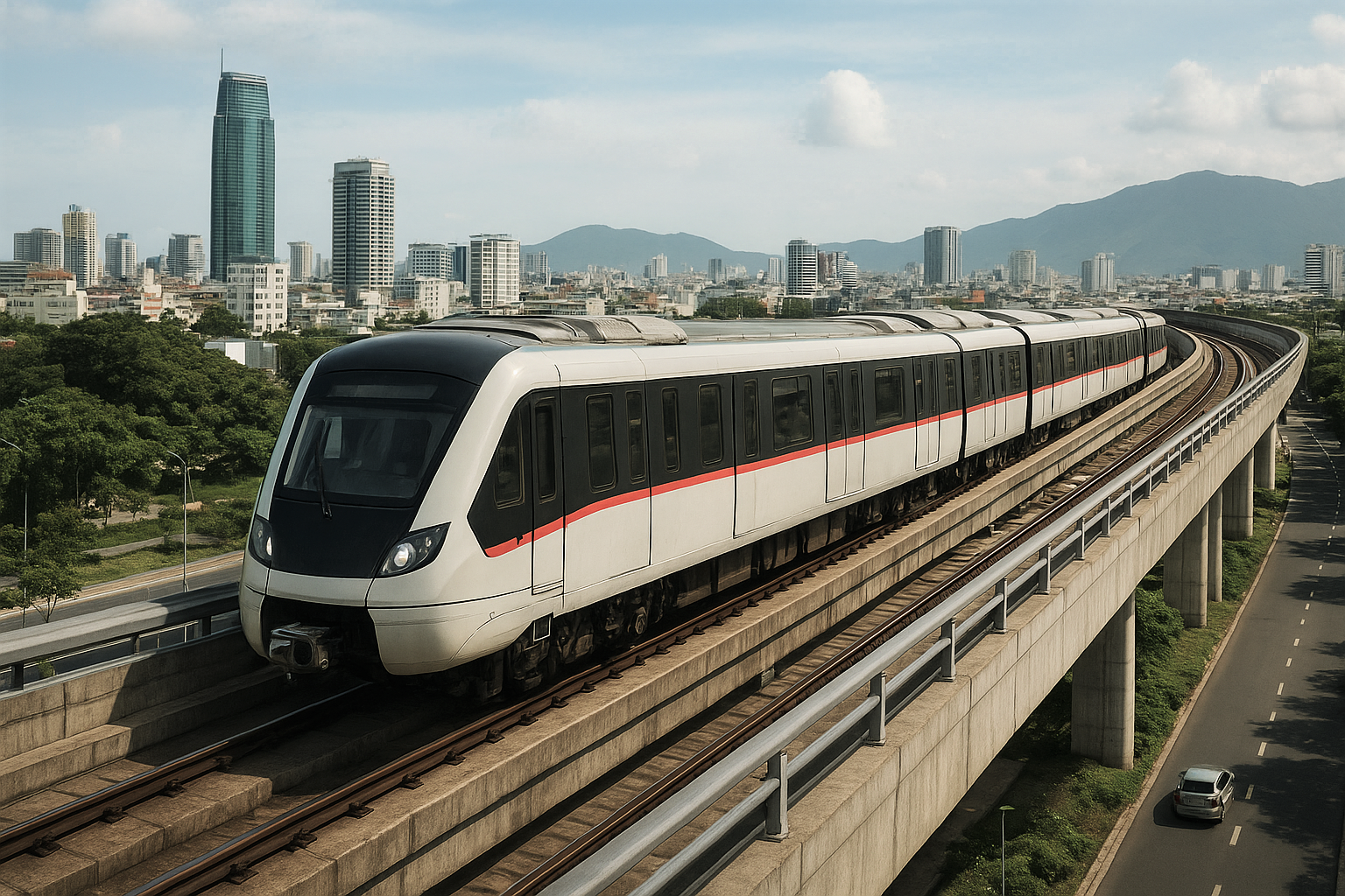 Đà Nẵng quy hoạch 16 tuyến đường sắt đô thị, tổng chiều dài 204 km- Ảnh 2. Đà Nẵng quy hoạch 16 tuyến đường sắt đô thị, tổng chiều dài 204 km- Ảnh 2.