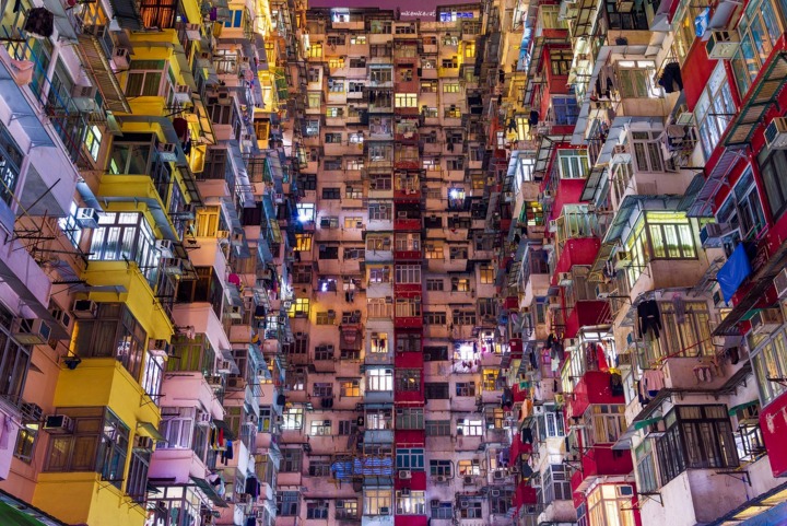 Cận cảnh khu chung cư Cận cảnh khu chung cư