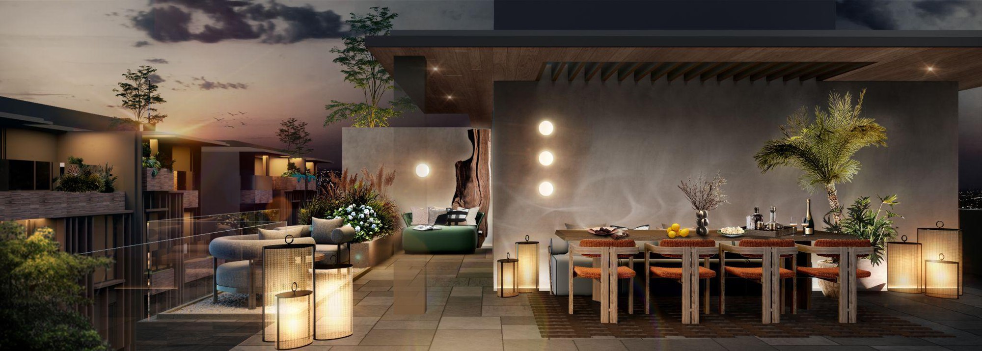Garden Villa The Fullton Edition: Không gian sống giữa thiên nhiên đa tầng- Ảnh 1. Garden Villa The Fullton Edition: Không gian sống giữa thiên nhiên đa tầng- Ảnh 1.